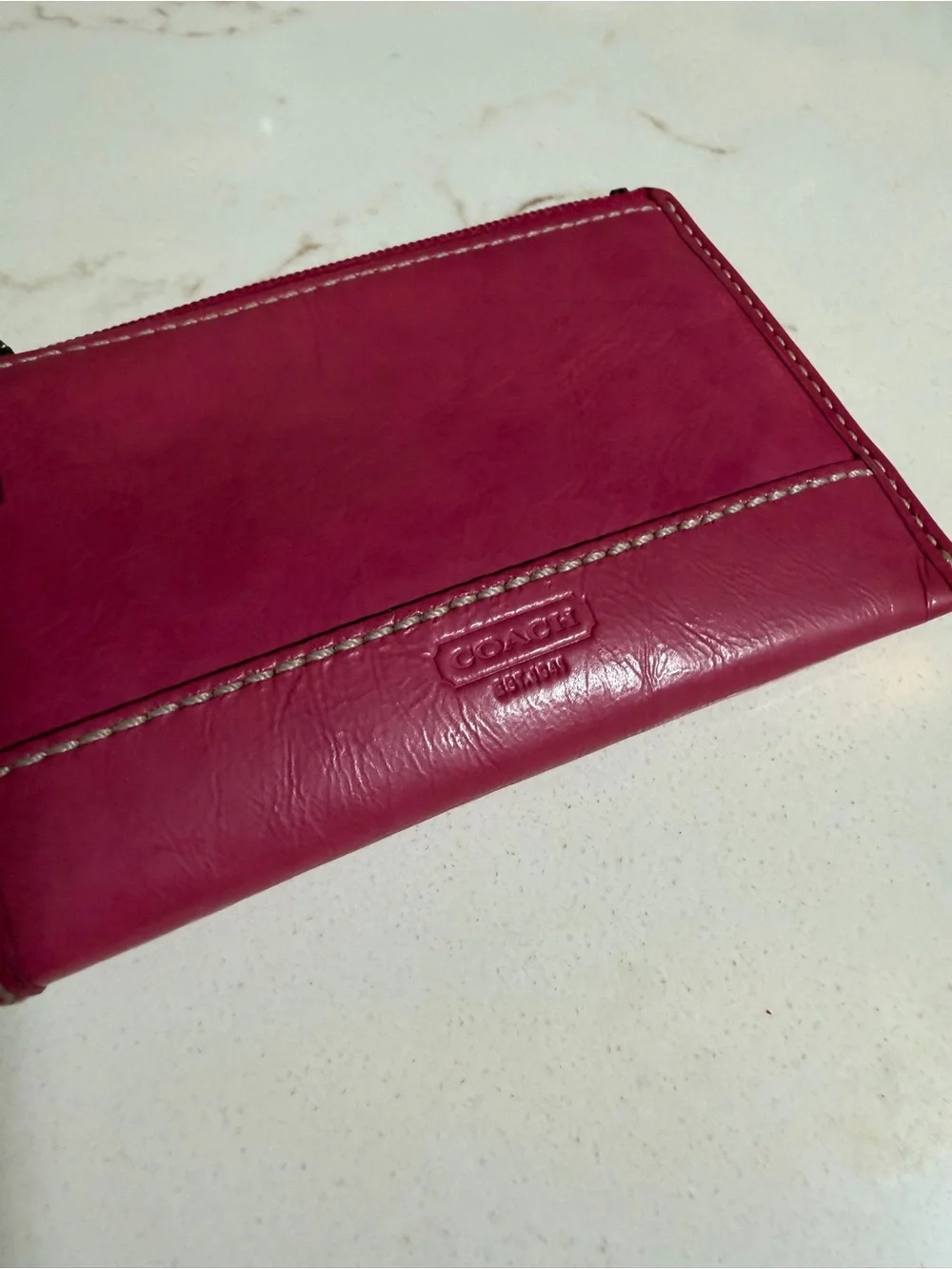 Coach Pink Card Holder